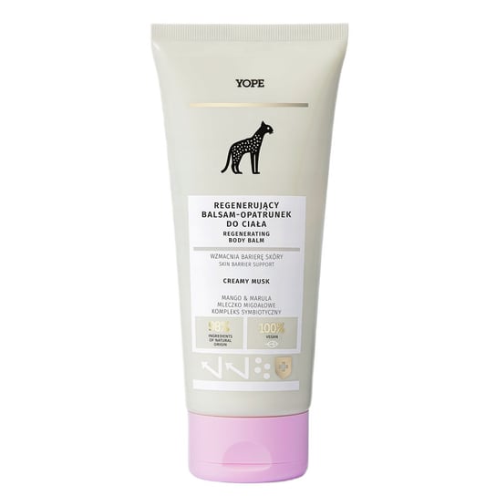 Yope, Regenerujący balsam-opatrunek do ciała Creamy Musk, 200ml Yope