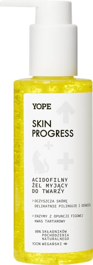 Yope, Skin Progress Acidofilny Żel Myjący Do Twarzy, 150ml Yope