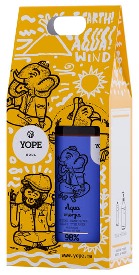 Yope, Soul Aqua, zestaw prezentowy kosmatyków do pielęgnacji, 2 szt. Yope