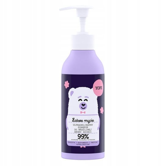 Yope, Ultradelikatny szampon do wrażliwej skóry dla dzieci, 300 ml Yope