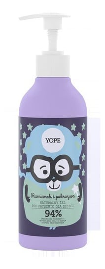 Yope, Żel pod prysznic dla dzieci Rumianek i Pokrzywa, 400 ml Yope