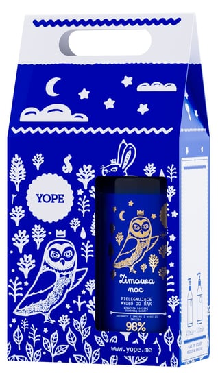 Yope, zestaw prezentowy kosmetyków Zimowa Noc, mydło + żel Yope