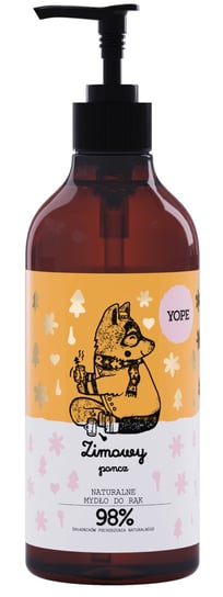 Yope, Zimowy Poncz, Naturalne mydło do rąk, 500 ml Yope
