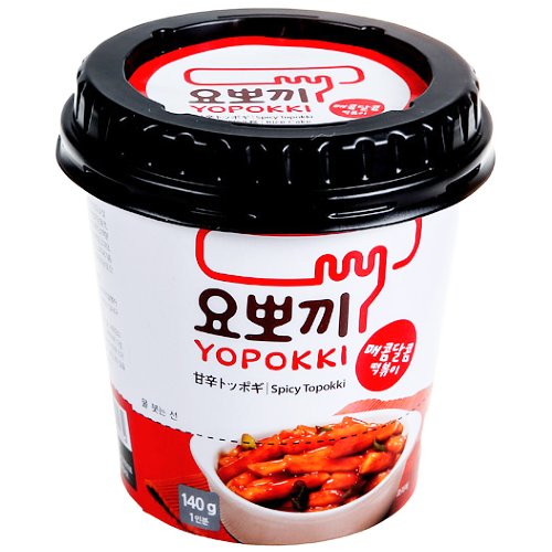 Yopokki, kluski ryżowe w słodko-pikantnym sosie 140g - Young Poong Young Poong