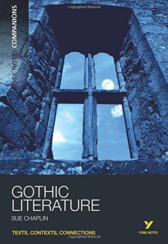 York Notes Companions Gothic Literature Susan Chaplin