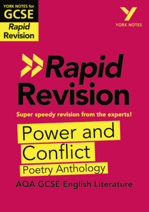 York Notes for AQA GCSE(9-1)Rapid Revision: Power and Conflict Poetry Anthology - Refresh, Revise and Catch up! Grant David
