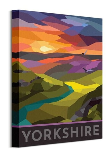 Yorkshire Stained Glass - obraz na płótnie Art Group