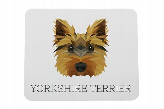 Yorkshire Terrier geometryczny Podkładka pod mysz Inny producent