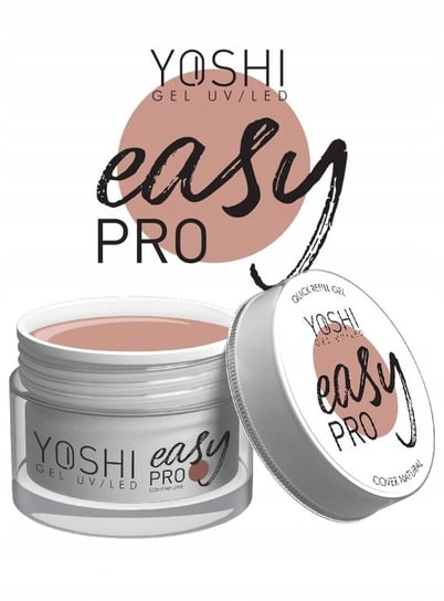 Yoshi, Easy PRO, Żel budujący Cover Natural, 50 ml Yoshi