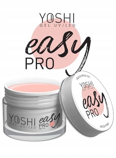 Yoshi, Żel budujący, Easy PRO Fresh Pink, 15ml Yoshi