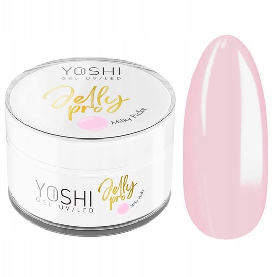 YOSHI Żel Budujący Jelly PRO Gel galaretka Milky Pinky 15 ml Yoshi