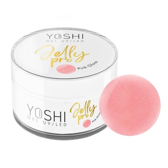 YOSHI Żel budujący Jelly PRO - Pink Gloss  - 15ml Yoshi