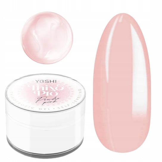 YOSHI Żel Samopoziomujący Thixo PRO Gel Powder Pink 15 ml Yoshi