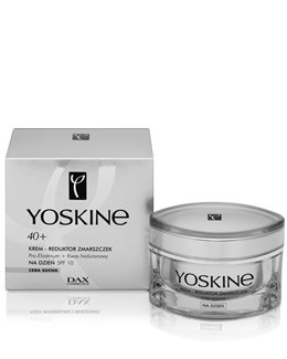 Yoskine, 40+, krem reduktor zmarszczek na dzień do cery suchej, SPF 10, 50 ml Yoskine