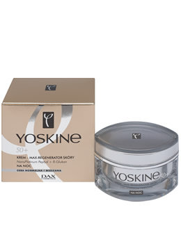 Yoskine, 50+, krem Max reduktor zmarszczek na noc do cery normalnej i mieszanej, 50 ml Yoskine