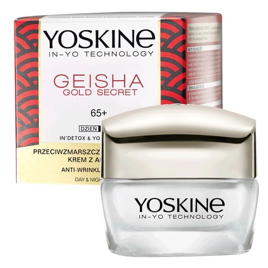 Yoskine, Geisha Gold Secret, Krem do twarzy na dzień i na noc 65+, 50 ml Yoskine