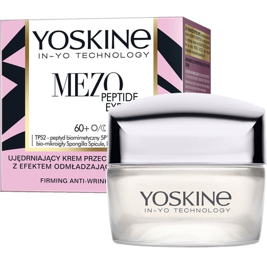 Yoskine, Mezo Peptide Expert, Ujędrniający krem przeciwzmarszczkowy 60+, 50ml Yoskine