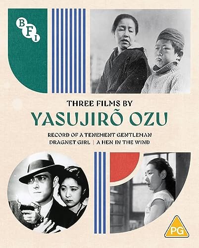 Yosujiro Ozu - Record Of A Tenement Gentleman / Dragnet Girl / A Hen In The Wind Various Directors