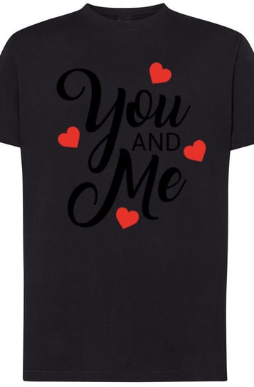 You And Me Walentynki T-Shirt Nadruk r.XL Inna marka