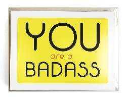You Are a Badass (R) Notecards Sincero Jen