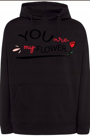 You Are My Flower Bluza Nadruk Kaptur r.3XL Inna marka