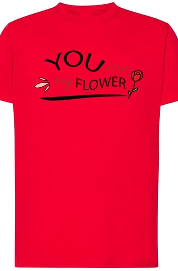 You Are My Flower T-Shirt Walentynki Nadruk r.4XL Inna marka