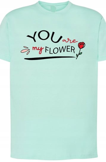 You Are My Flower T-Shirt Walentynki Nadruk r.L Inna marka