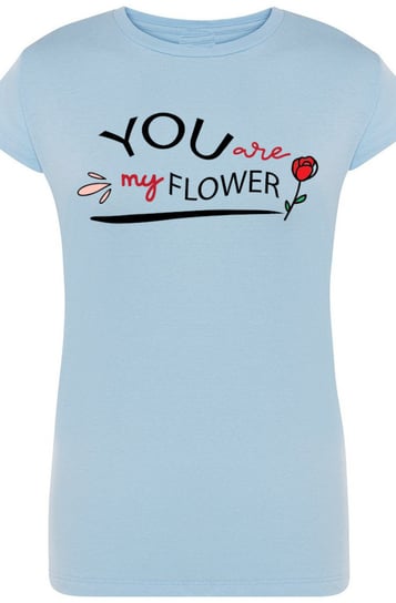 You Are My Flower Walentynki T-Shirt Damski r.L Inna marka