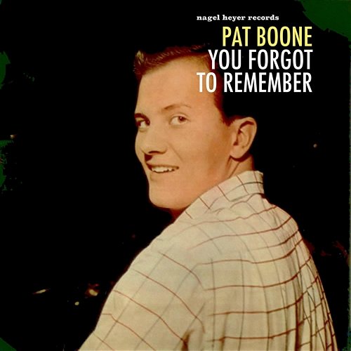 You Forgot to Remember Pat Boone