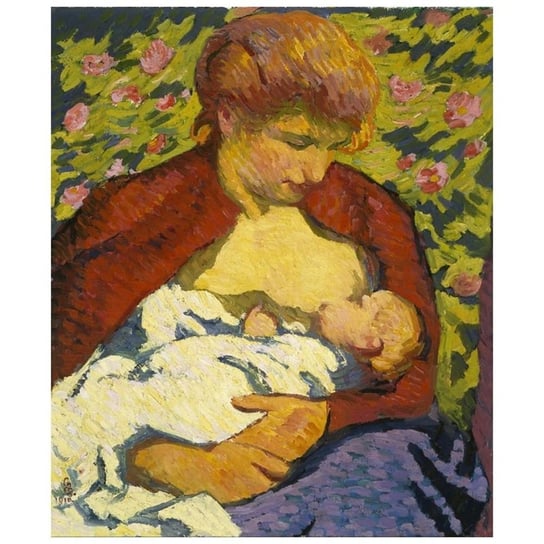 Young Mother - Giovanni Giacometti 50x60 Legendarte