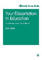 Your Dissertation in Education Buckler Scott, Walliman Nicholas