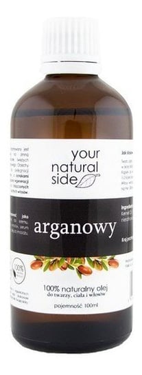 Your Natural Side Arganowy organic (olej, zimnotłoczony) 100ml Your Natural Side