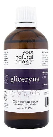 Your Natural Side, gliceryna roślinna - serum, 100 ml Your Natural Side