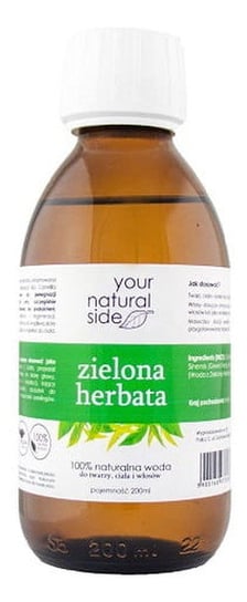 Your Natural Side, naturalna woda zielona herbata, 200 ml Your Natural Side