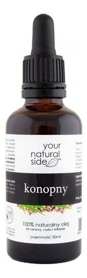 Your Natural Side Olej konopny nierafinowany 50ml Your Natural Side