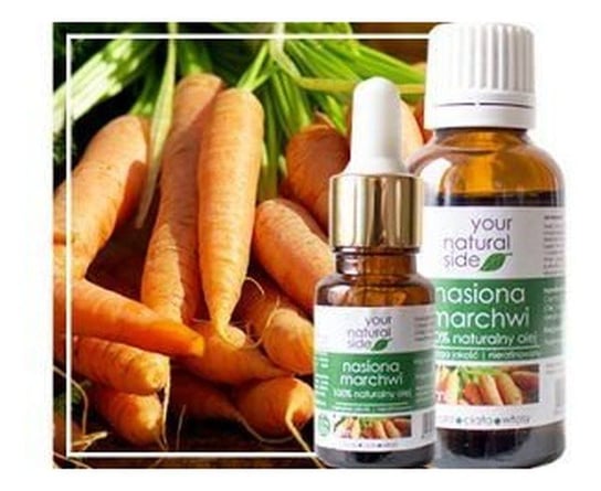Your Natural Side, olej z nasion marchwi nierafinowany, 10 ml Your Natural Side