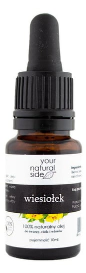 Your Natural Side Olej z Wiesiołka Organic - nierafinowany 10ml Your Natural Side