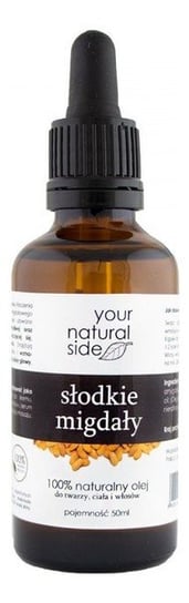 Your Natural Side Olej ze słodkich migdałów Organic - nierafinowany 50ml Your Natural Side