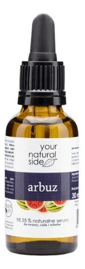 Your Natural Side Serum organiczne do twarzy, ciała i włosów arbuz 30ml Your Natural Side
