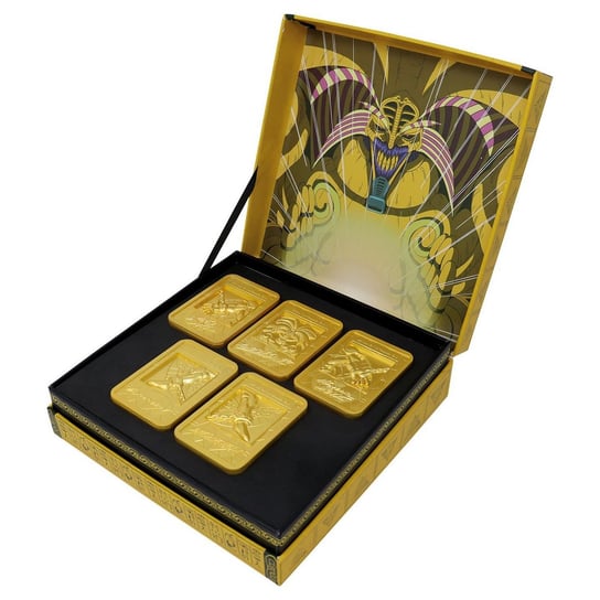 Yu Gi Oh! Zestaw Wkładków Edycja Limitowana Exodia Gold Plating Grupo Erik