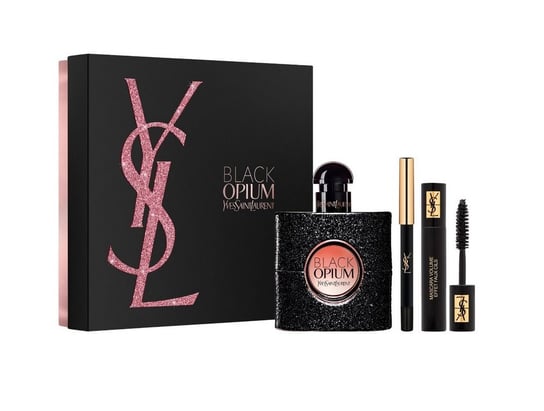 Yves Saint Laurent, Black Opium Pour Femme, zestaw kosmetyków, 3 szt. Yves Saint Laurent