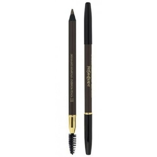 Yves Saint Laurent, Dessin Des Sourcils Eyebrow Pencil, kredka do brwi ze szczoteczką 5 Ebony, 1,3 g Yves Saint Laurent