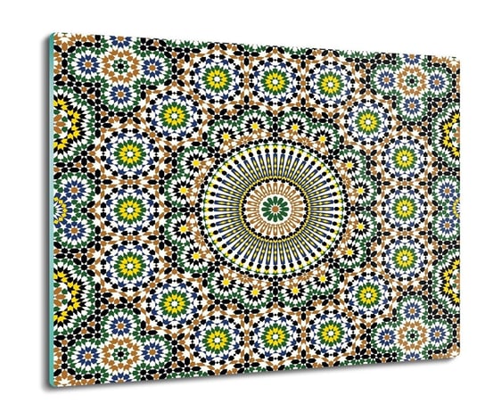 z foto osłona splashback Mozaika kwiaty wzór 60x52, ArtprintCave ArtPrintCave