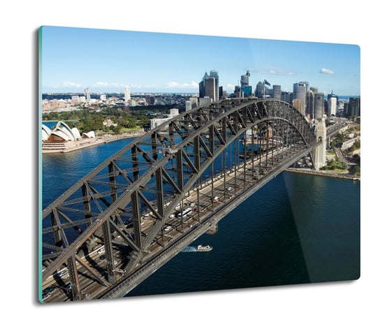 z grafiką osłonka szklana Sydney most miasto 60x52, ArtprintCave ArtPrintCave