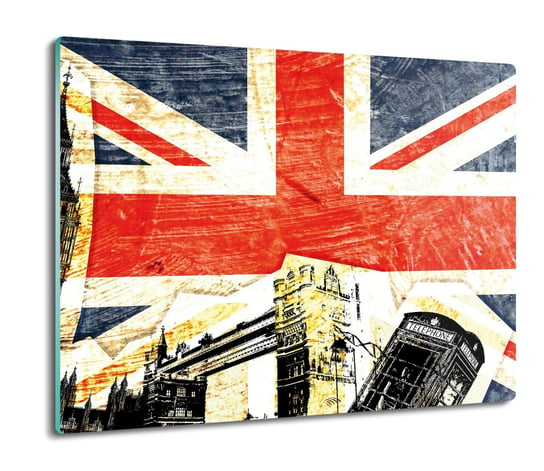 z nadrukiem osłonka Flaga Anglii Big Ben 60x52, ArtprintCave ArtPrintCave