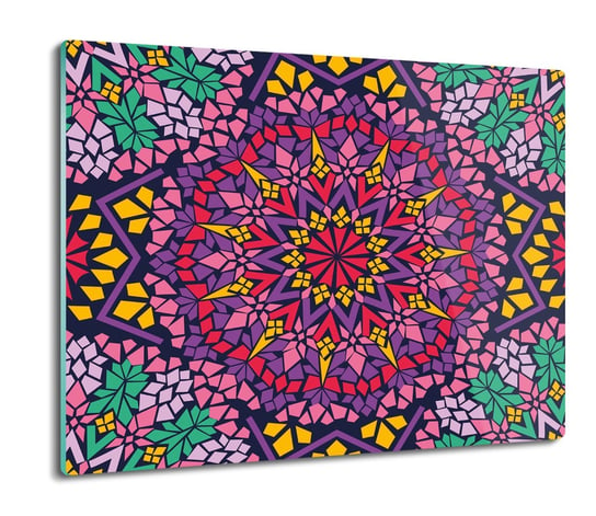 z nadrukiem osłonka Mozaika rozeta kwiat 60x52, ArtprintCave ArtPrintCave