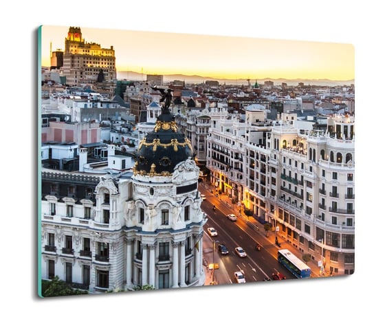 z nadrukiem osłonka Panorama Madryt styl 60x52, ArtprintCave ArtPrintCave