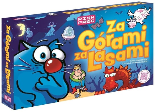 Za górami za lasami PINK FROG, gra planszowa PINK FROG