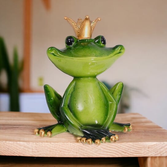 Żaba z koroną Figurka dekoracyjna Inna marka