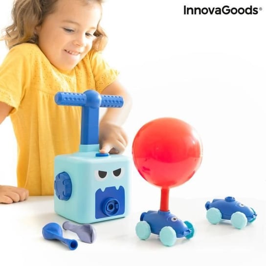 Zabawka 2 w 1 Coyloon InnovaGoods - samochód i wyrzutnia balonów InnovaGoods